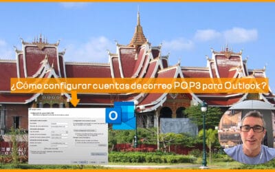 ¿Cómo configurar cuentas de correo POP3 para Outlook?